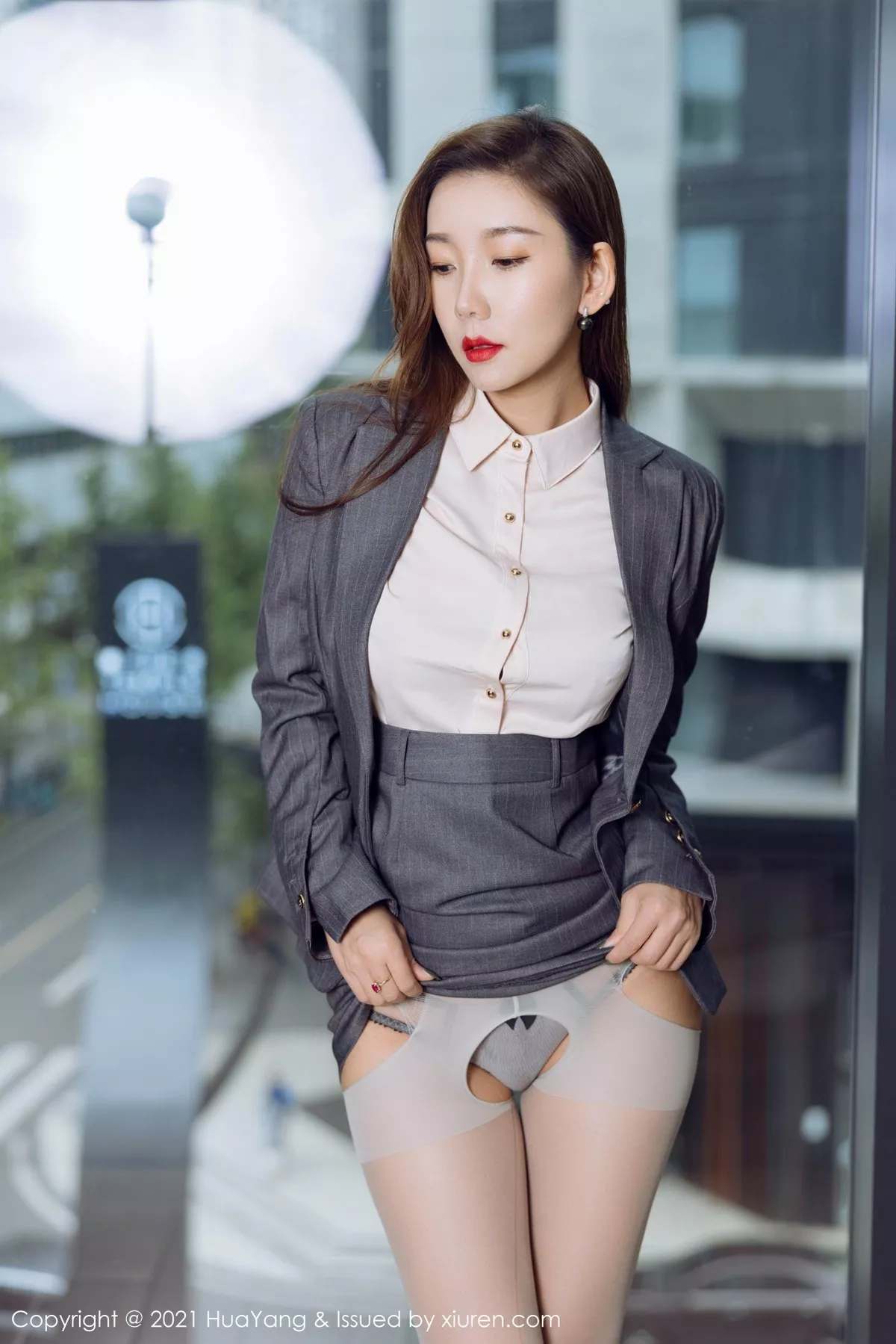 [HuaYang花漾]第470期艾静香写真